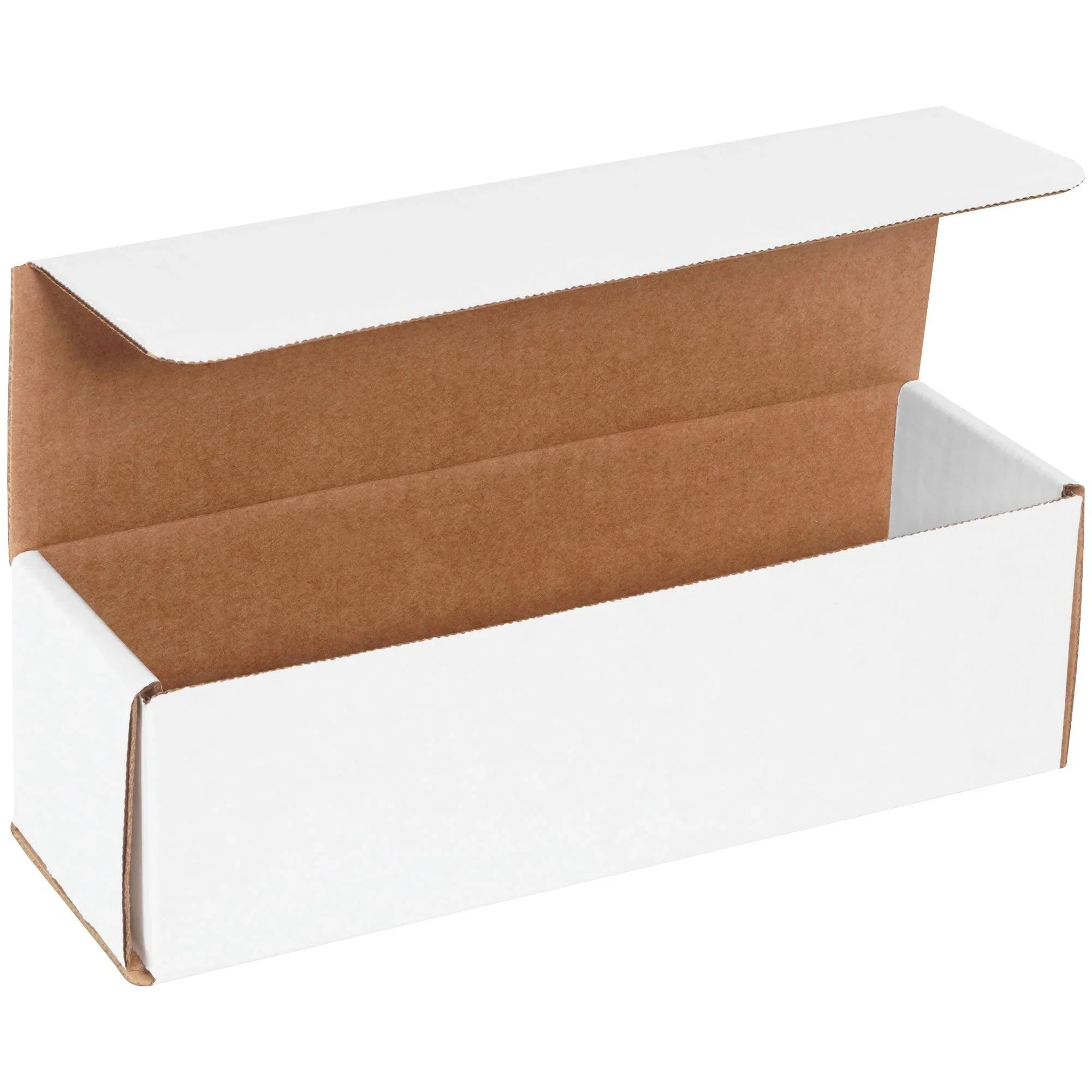 10 x 3 x 3" White Corrugated Mailers