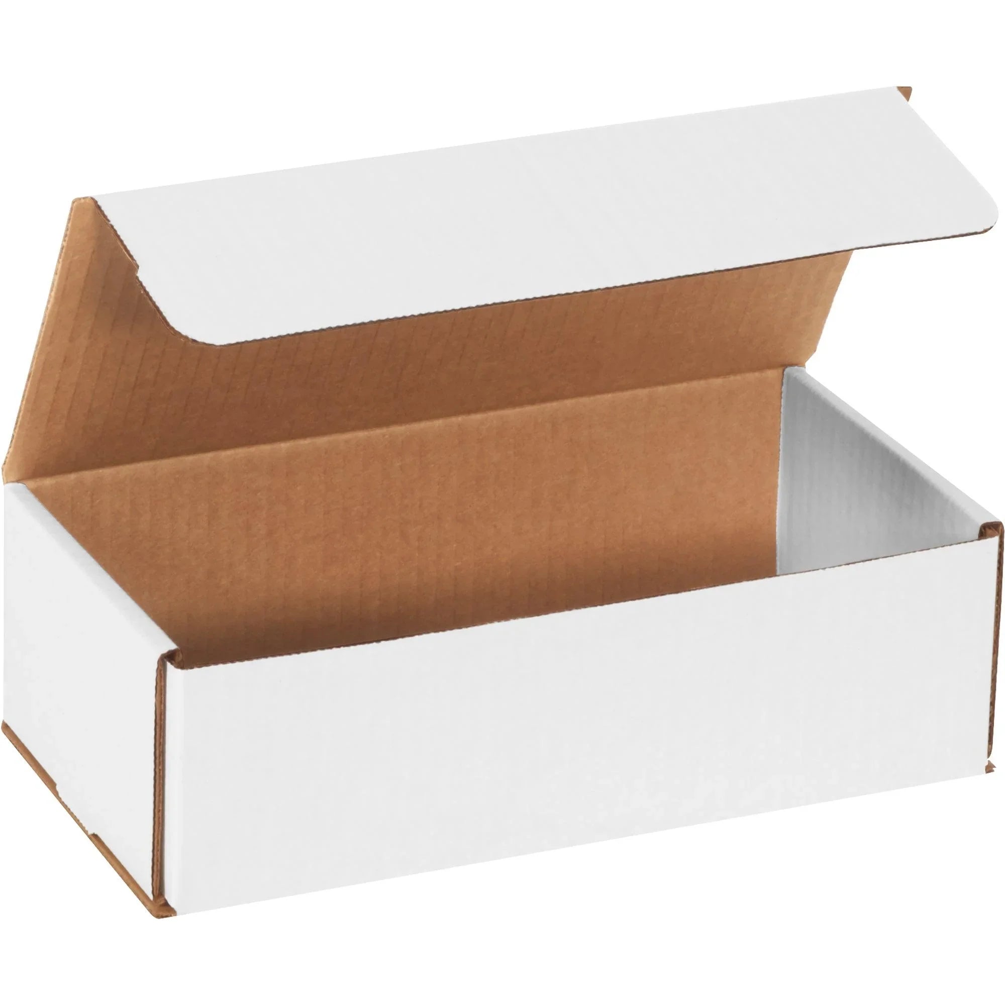 10 x 5 x 3" White Corrugated Mailers