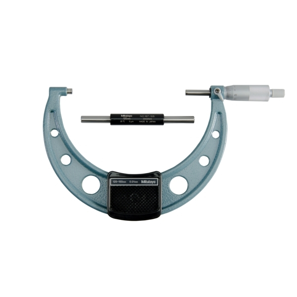 Mitutoyo 103-142-10 Outside Micrometer, 150mm Range
