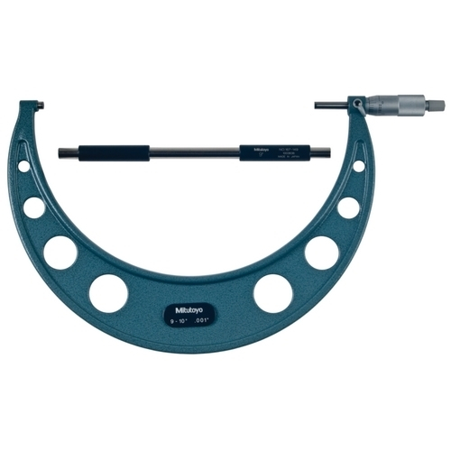 Mitutoyo 103-186 Outside Micrometereter Economy Design 9-10"