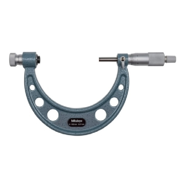 Mitutoyo 104-139A Outside 0-100mm Micrometer with Anvil