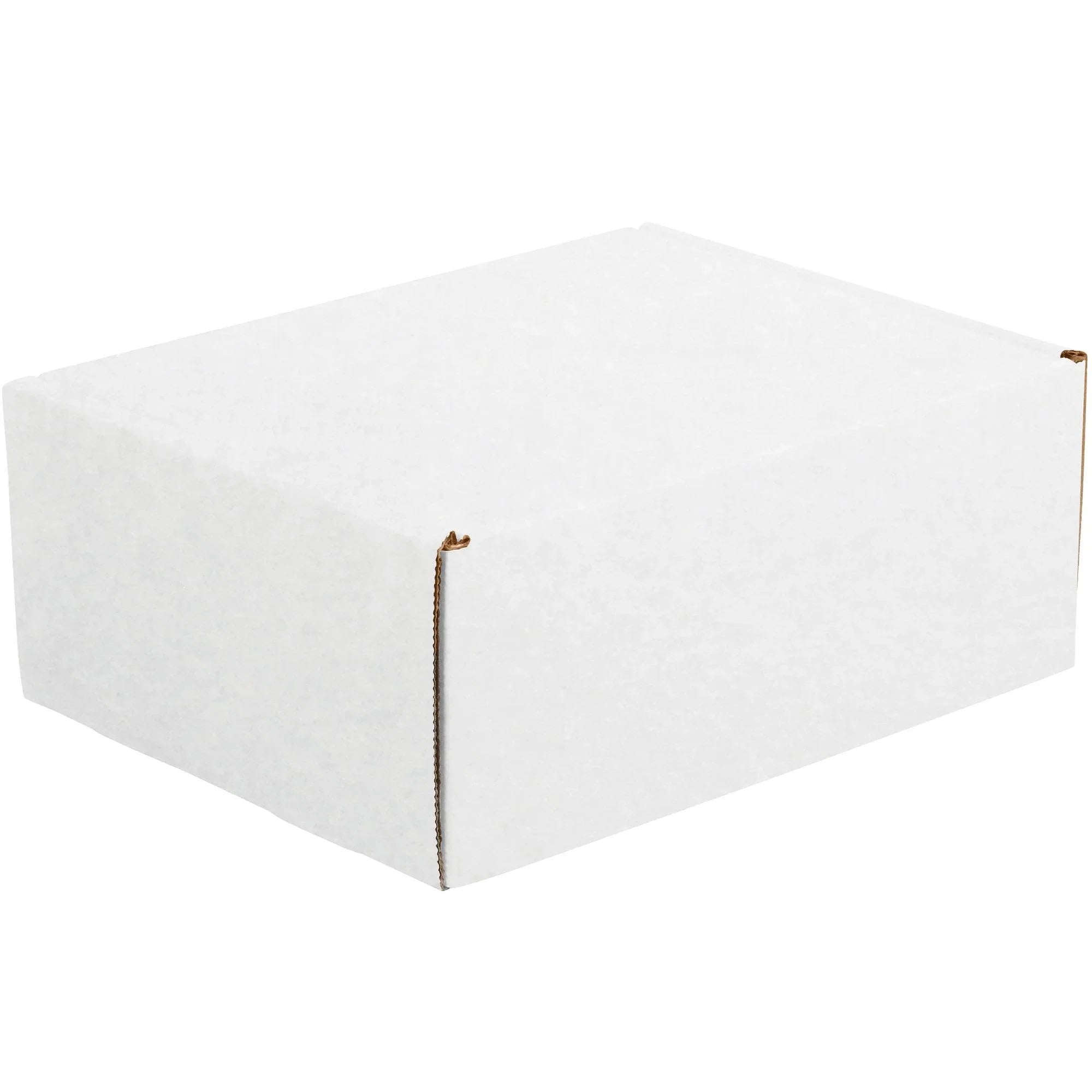 11 1/8 x 8 3/4 x 4" White Deluxe Literature Mailers