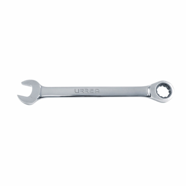 Urrea 1208MCM Metric 12-Point Combination Ratcheting Wrench, 8 mm