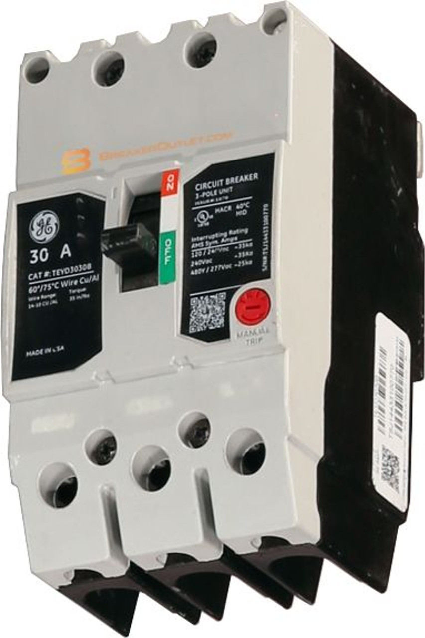 TEYD3035B Bolt-on General Electric 35A Circuit Breaker