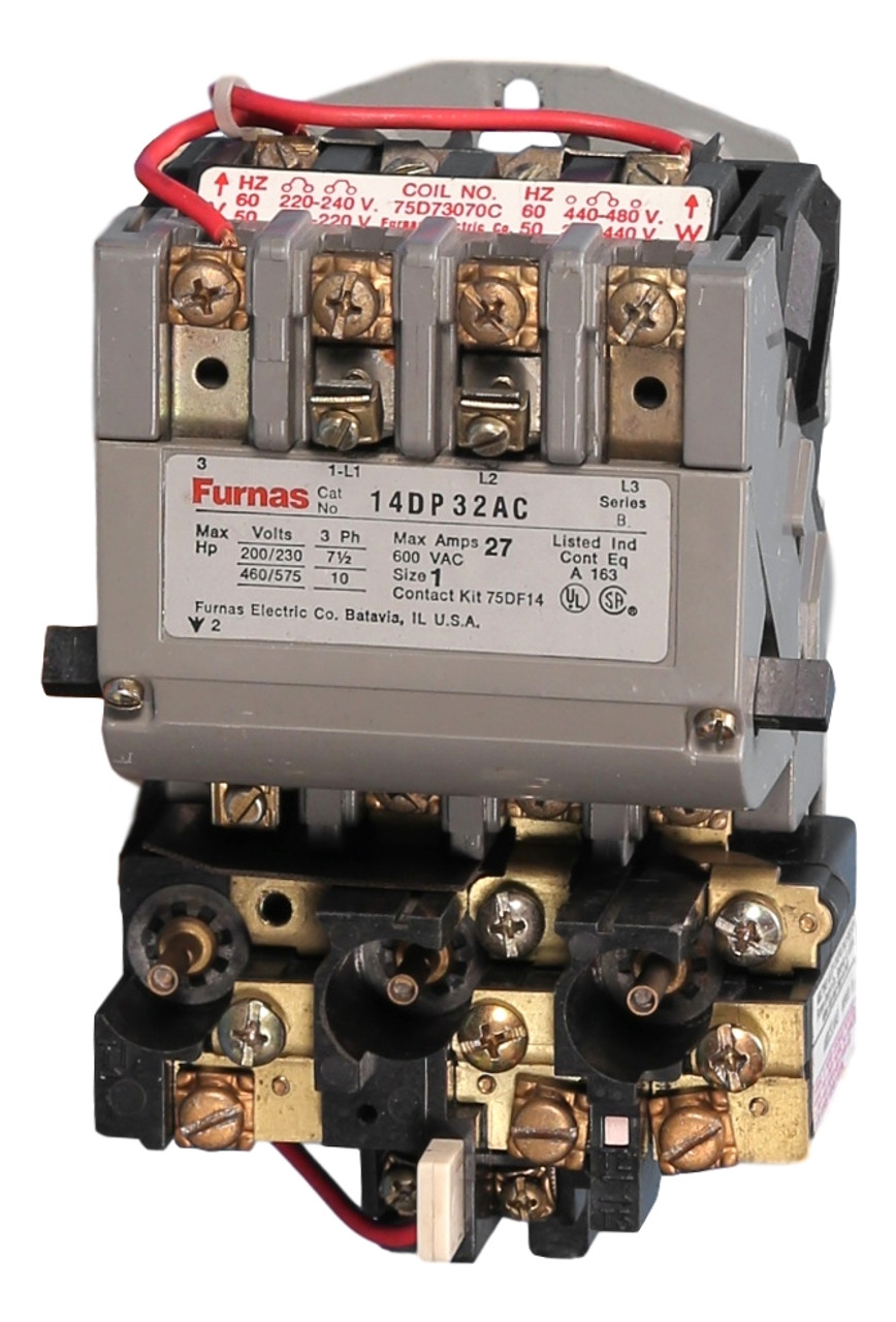 14DP32AC Furnas Nema 1 Motor Starter 240V