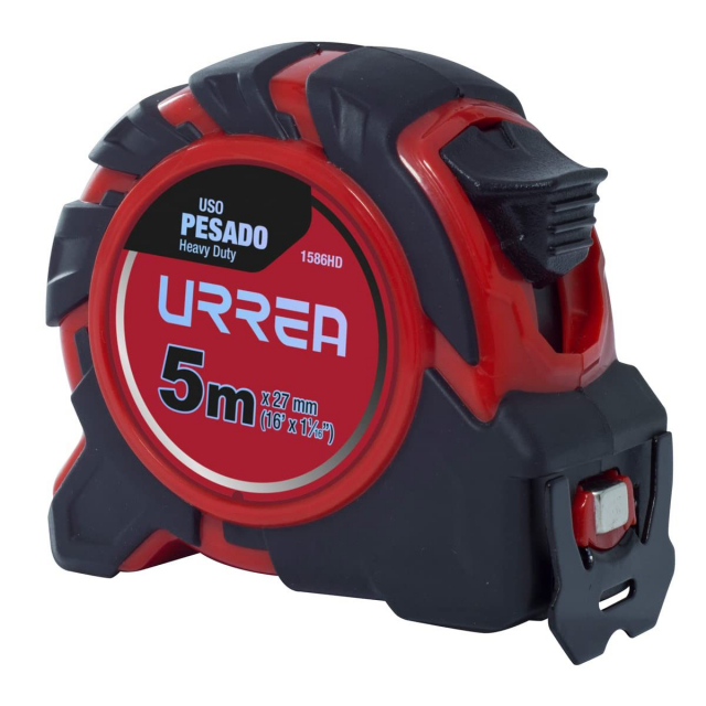 Urrea 1586HD Measuring Tape, Heavy Duty, 5 m
