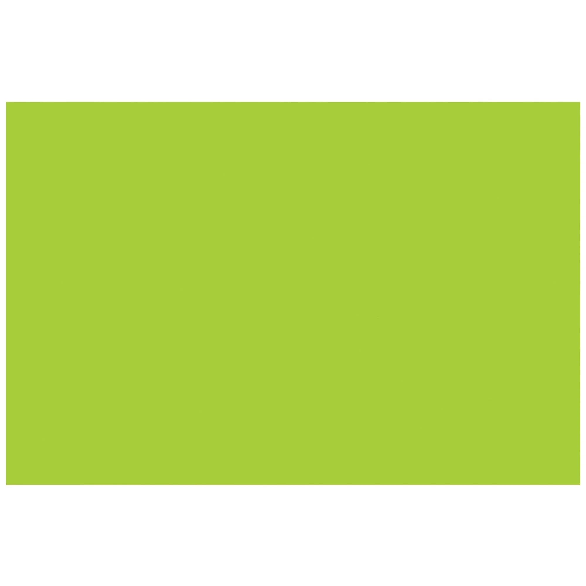 2 x 3" - Fluorescent Green Removable Rectangle Labels