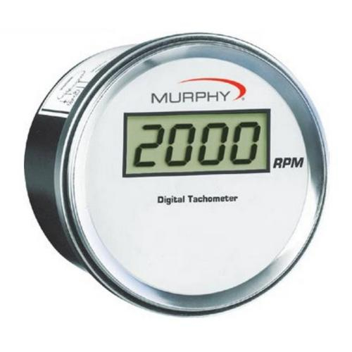 FW Murphy 20700019 MT90 Digital Tachometer, Bright Stainless Bezel