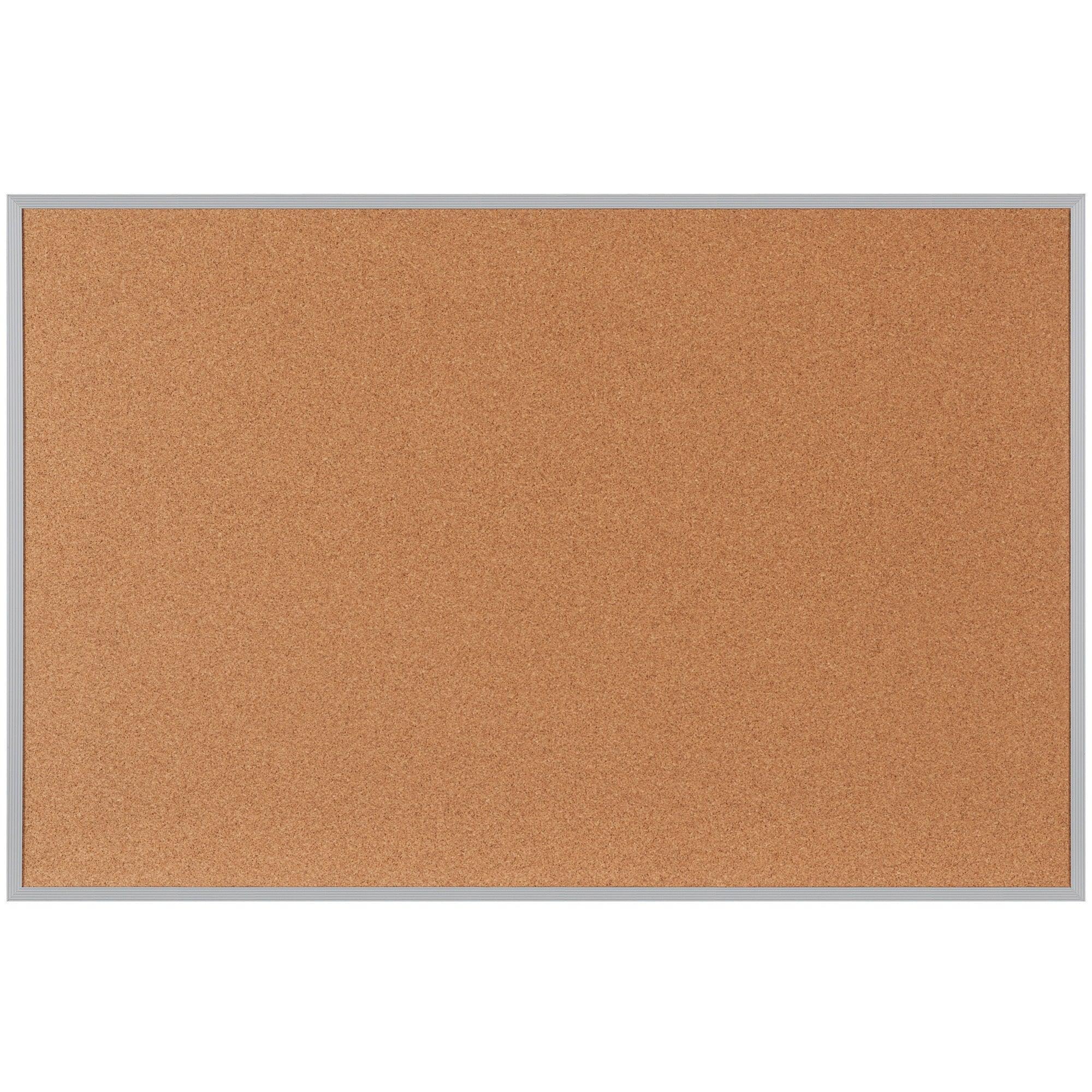 3 x 2' Cork Board with Aluminum Frame