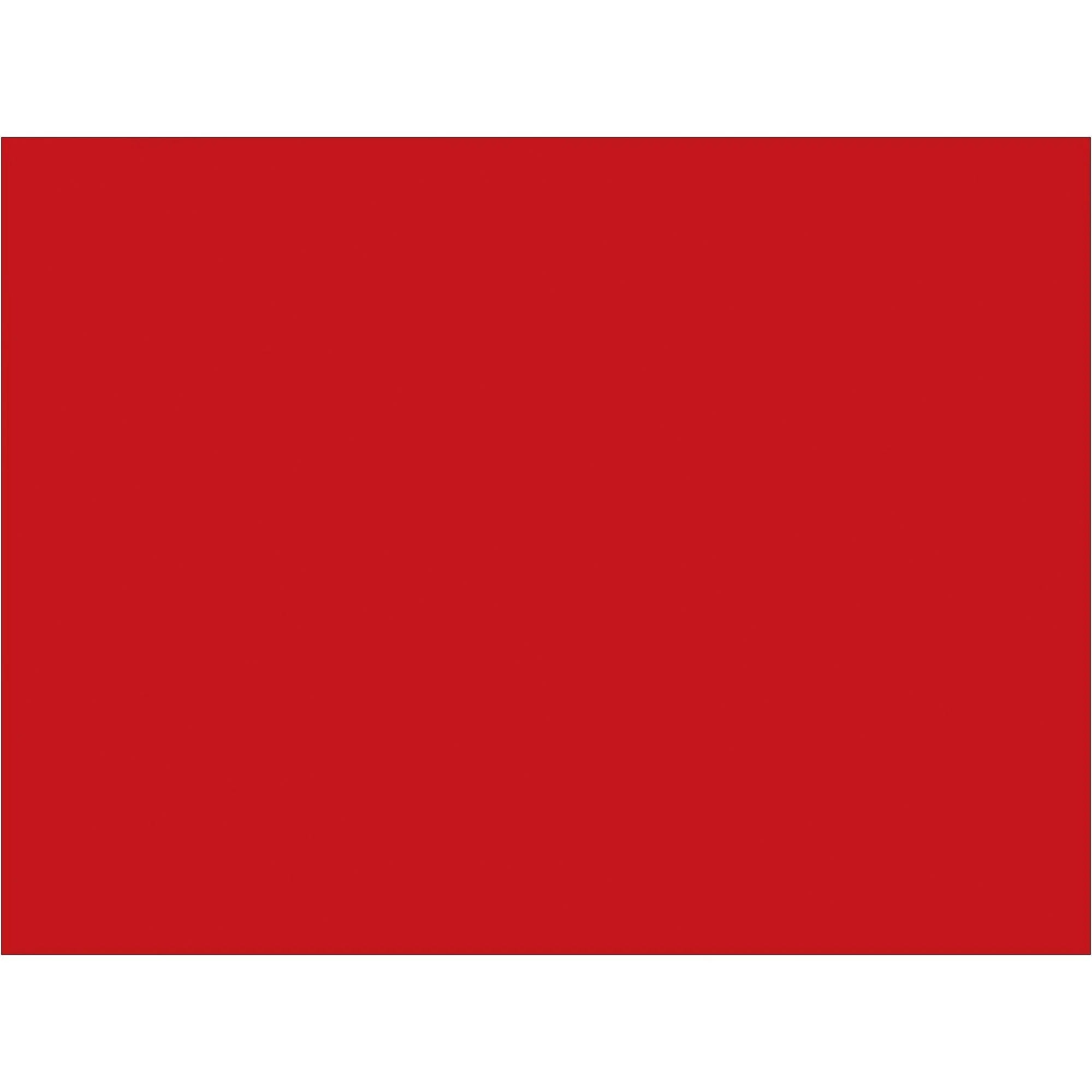 3 x 4" Red Inventory Rectangle Labels