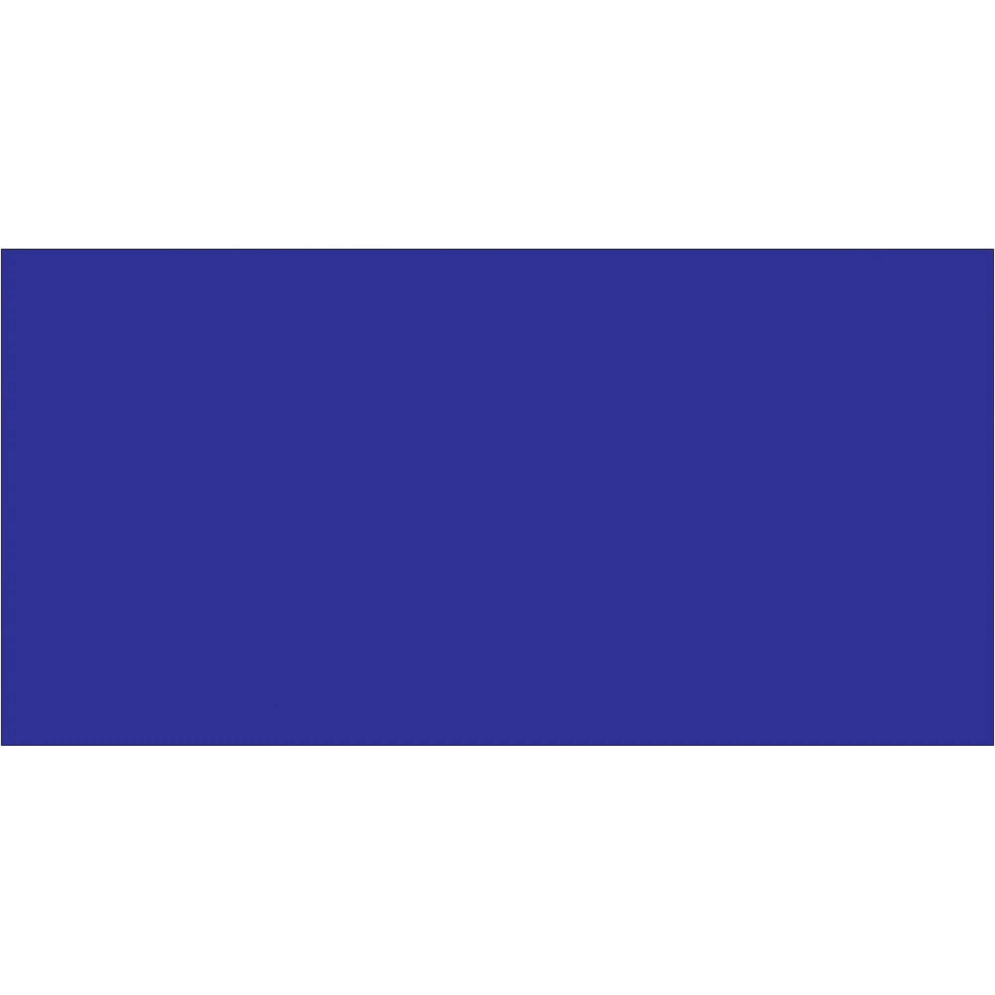 3 x 6" Dark Blue Inventory Rectangle Labels