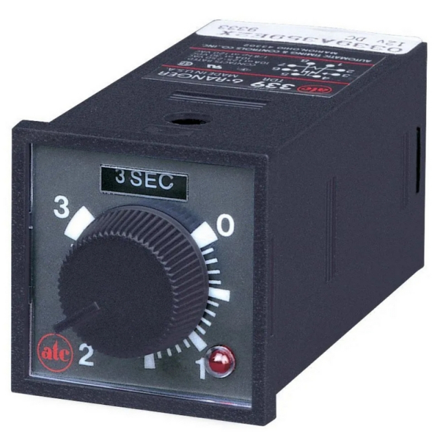 ATC 339B-200-E-2-X 339B Plug-In Adjustable Time Delay Relay 6 Ranges