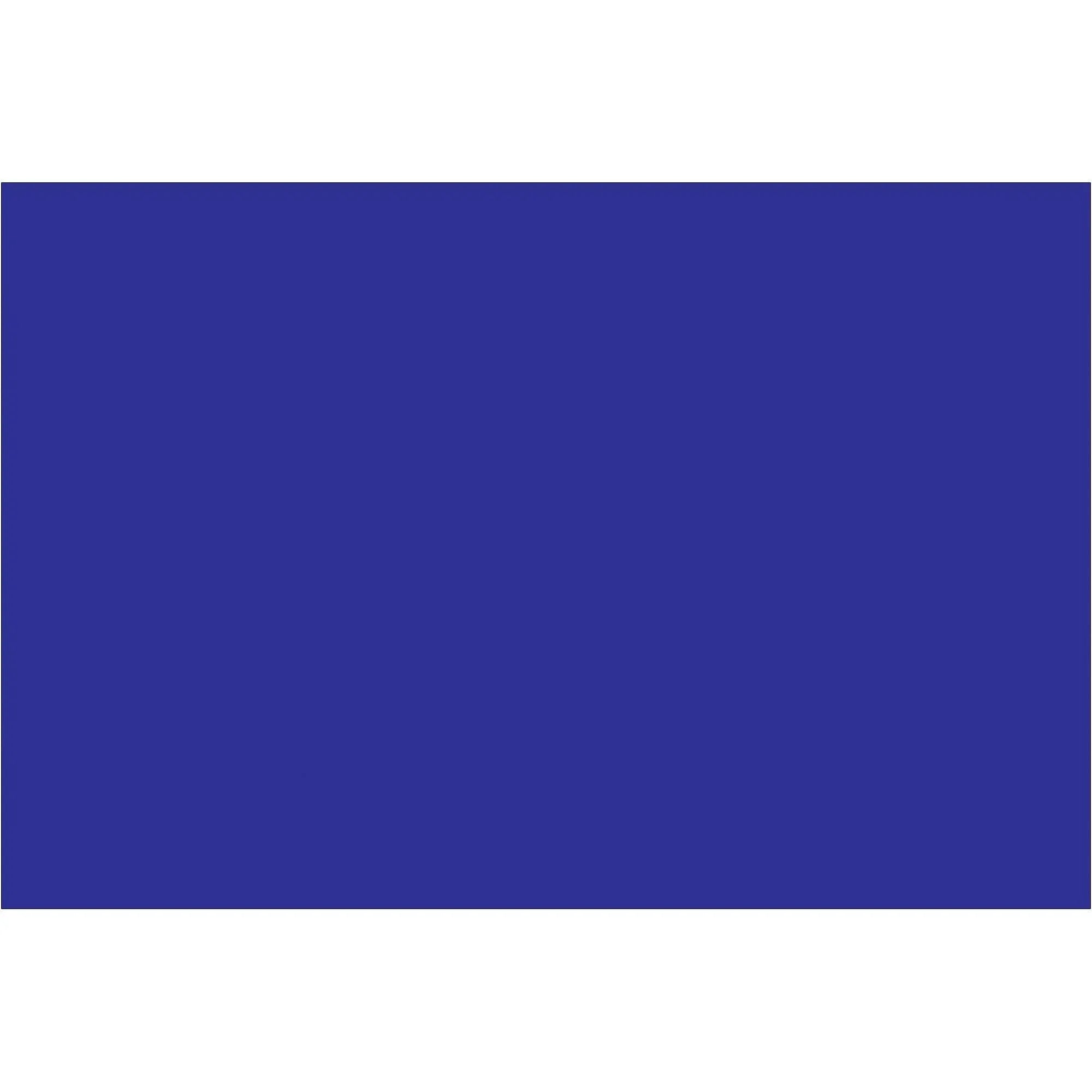 4 x 6" Dark Blue Inventory Rectangle Labels