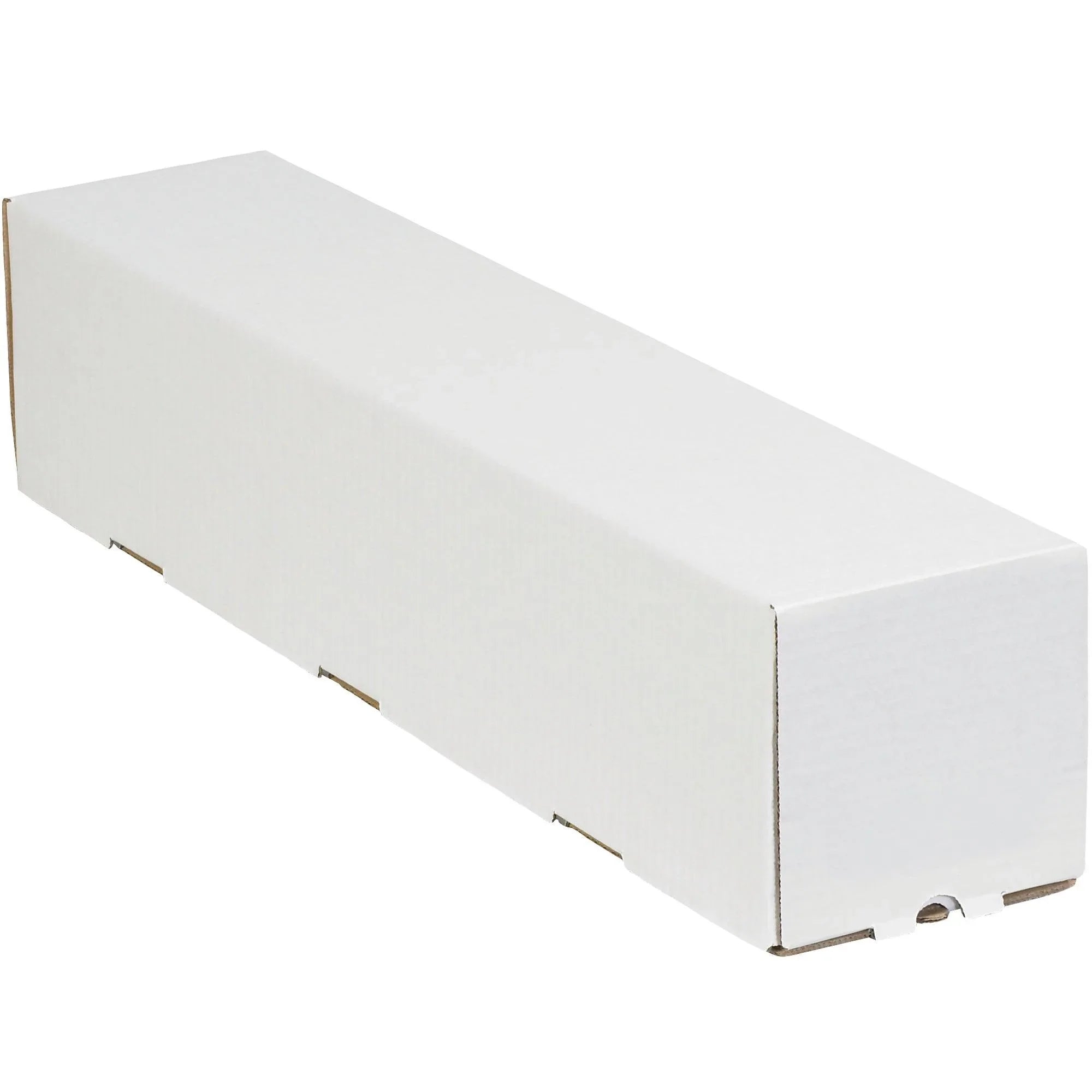 5 x 5 x 25" White Square Mailing Tubes