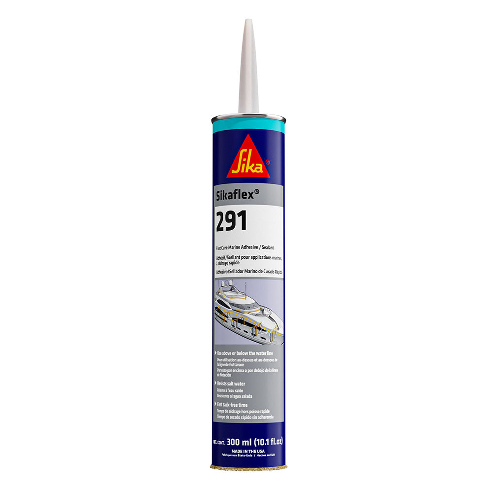 Sika Sikaflex 291 Fast Cure Adhesive Sealant 10.3oz(300ml) Cartridge - Black [90923]