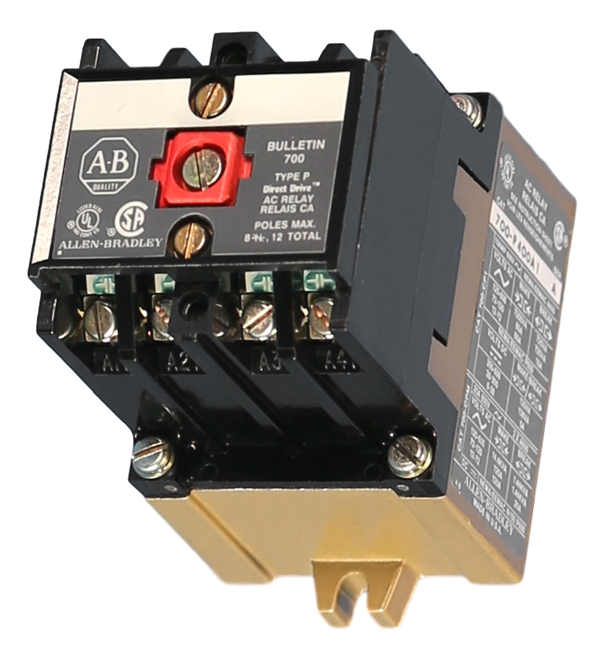 700-P400A1 Allen-Bradley Control Relay 120V