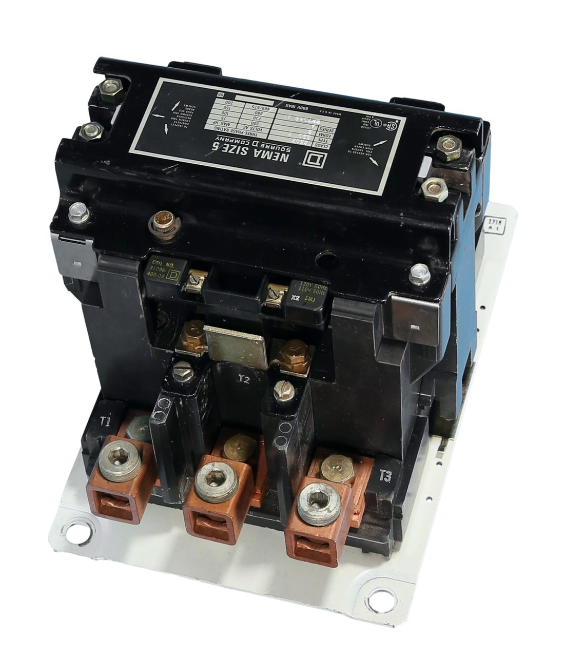 8502SGO2S Square D Size-5 Magnetic Contactor Top Quality