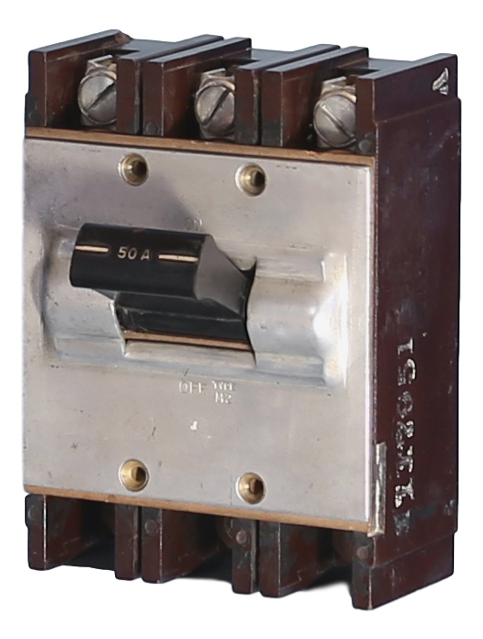 973350 M2 Circuit Breaker 3 Pole 50A Feed-Thru Series 973000