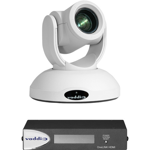 Vaddio 999-9950-100W RoboSHOT 20 UHD OneLINK HDMI System, White