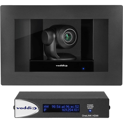 Vaddio 999-9966-100 RoboSHOT In-Wall Clear Glass OneLINK HDMI System