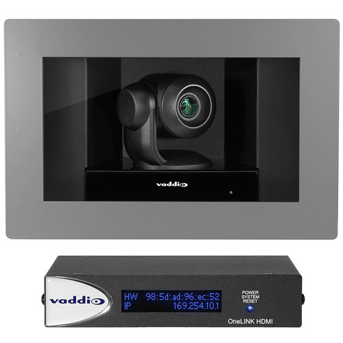 Vaddio 999-9966-180 RoboSHOT In-Wall Clear Glass OneLINK HDMI System