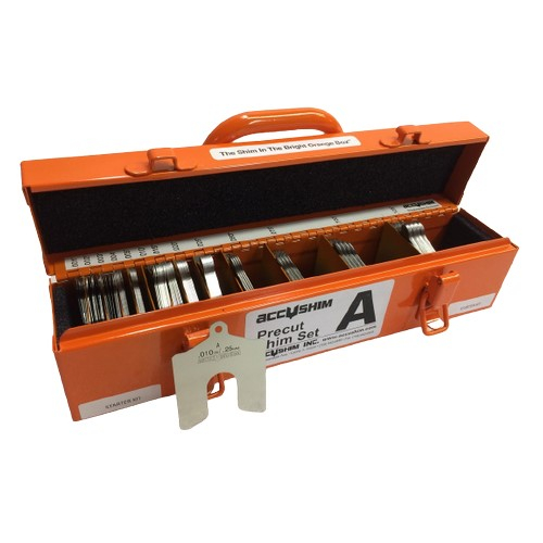Accushim A-STARTER 2" x 2" Shim Starter Kit for 1/4" to 5/8" Bolts