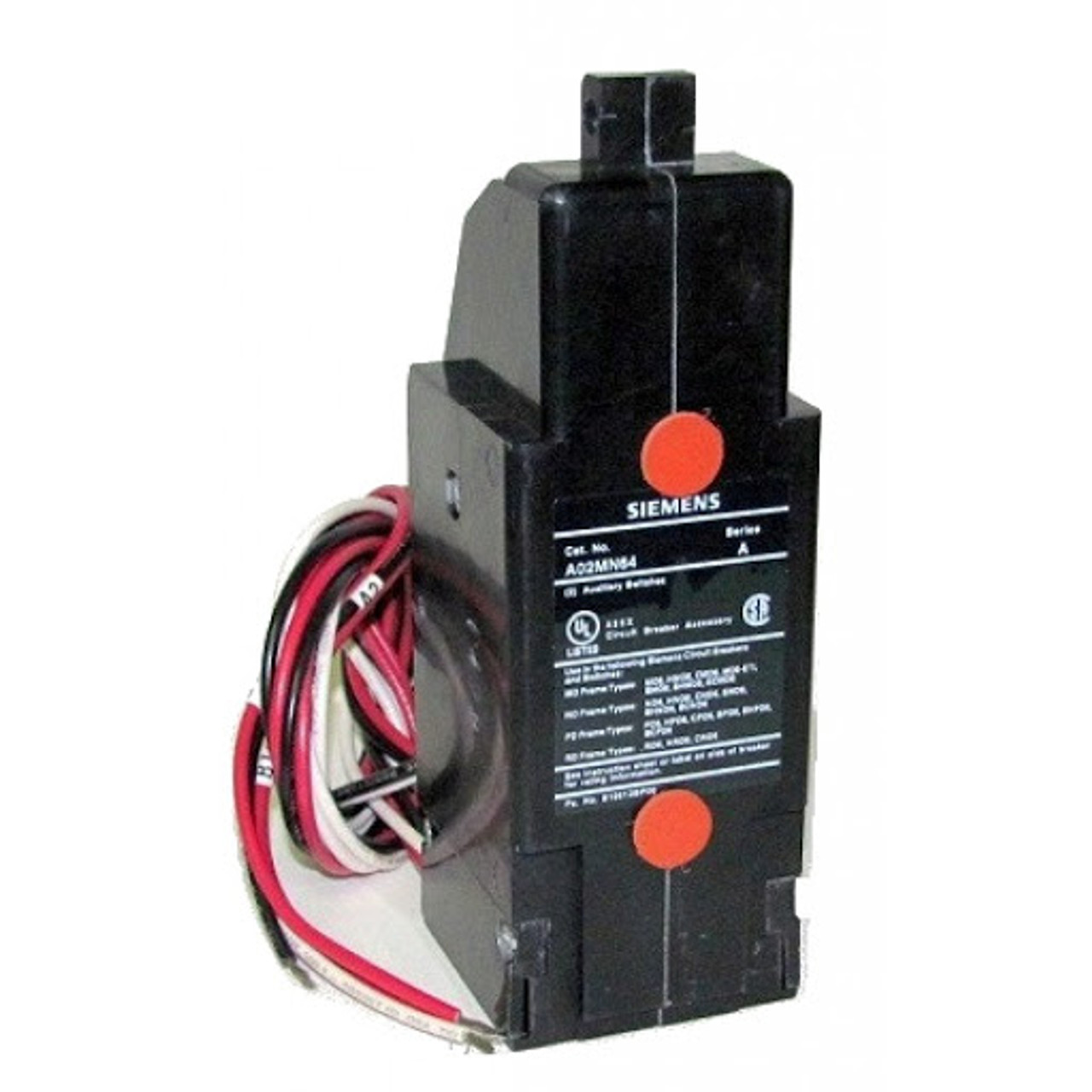 A02MN64 Siemens Low Voltage Auxiliary Switch