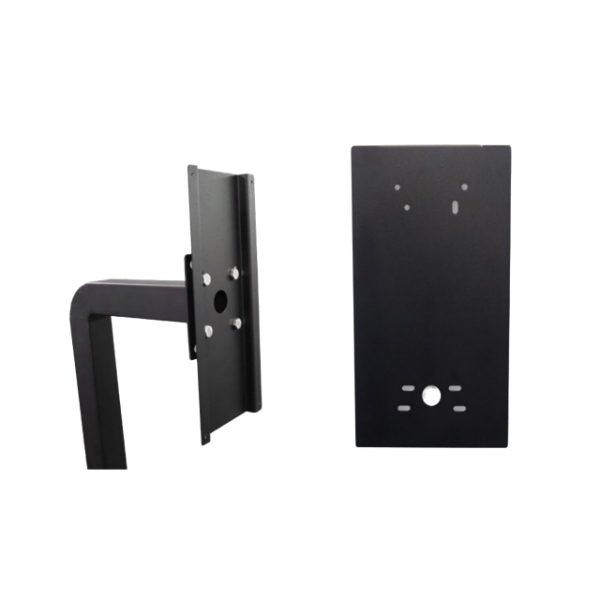 AES Global ABK-PED-B-PLT Architectural Panel Black Mounting Plate