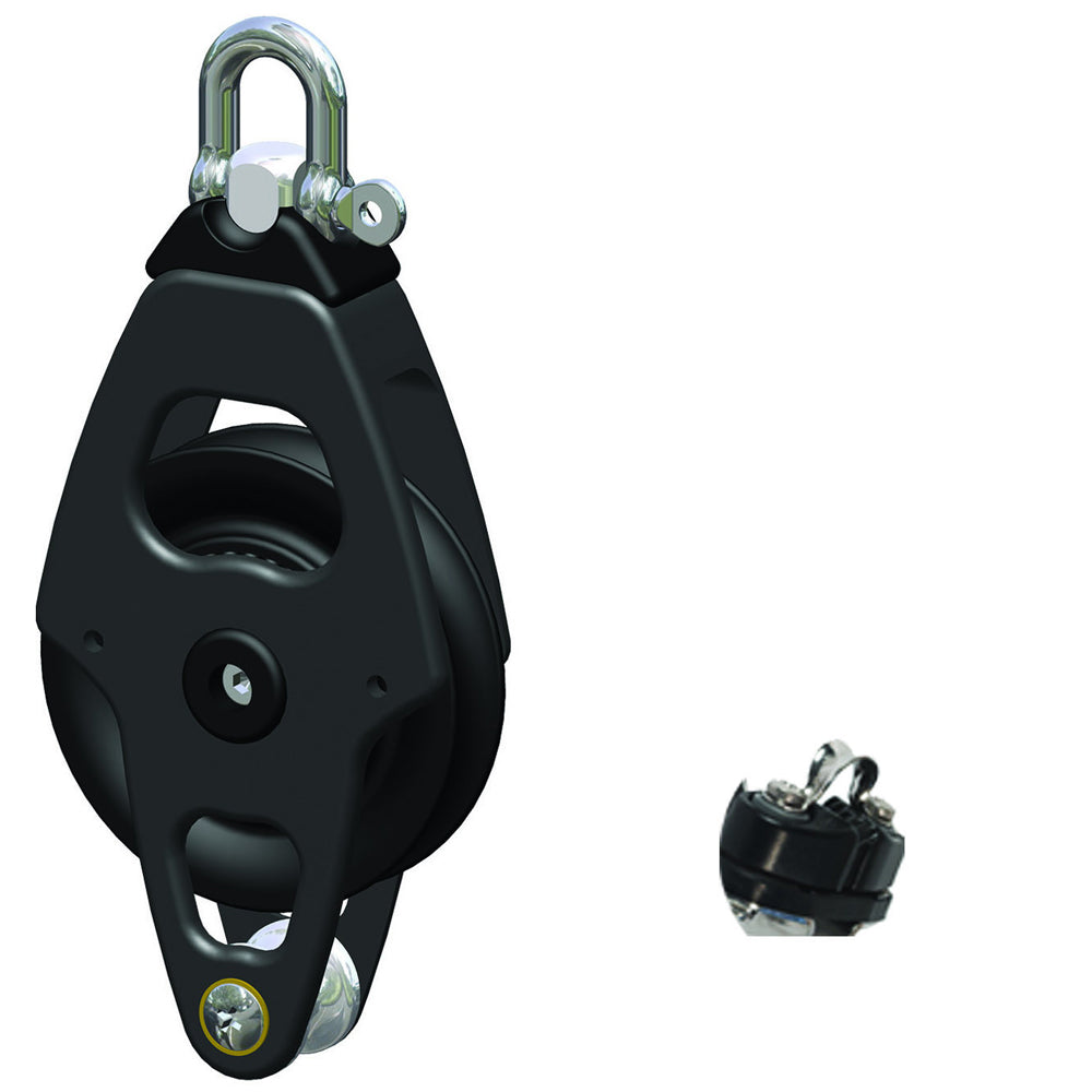 Antal OPF Series 70 mm Single Block w/ Becket and Cam Cleat (00702/C)