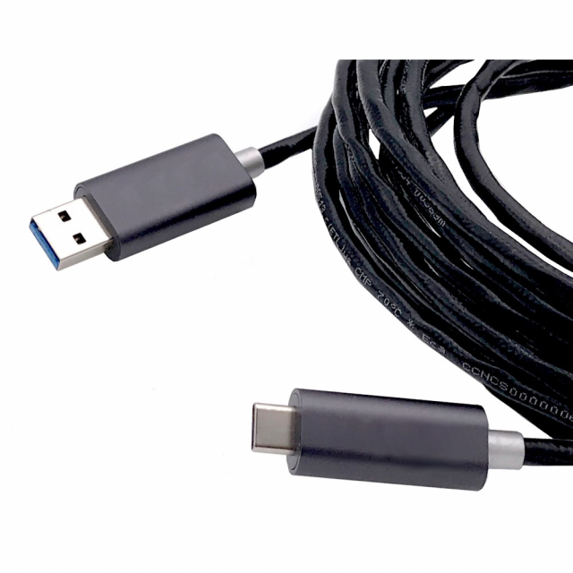 DigitaLinx DL-PLUSB3.1AC-023M A-C Active Optical Plenum Cable, 23M