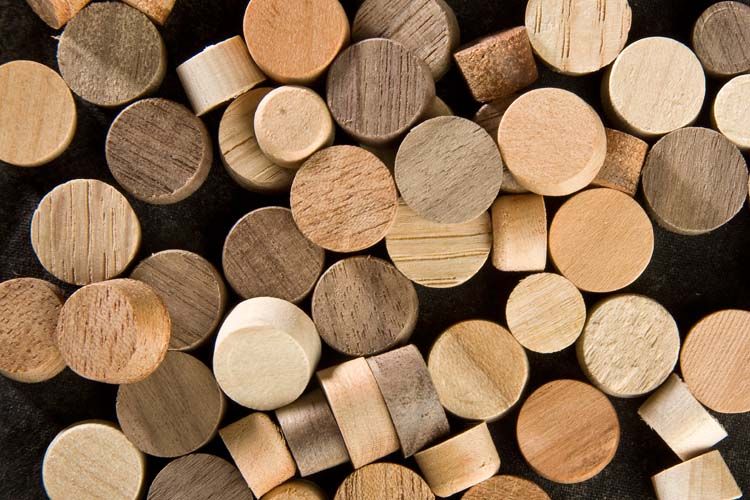 Teak Plugs 3/8 - 20 Pack