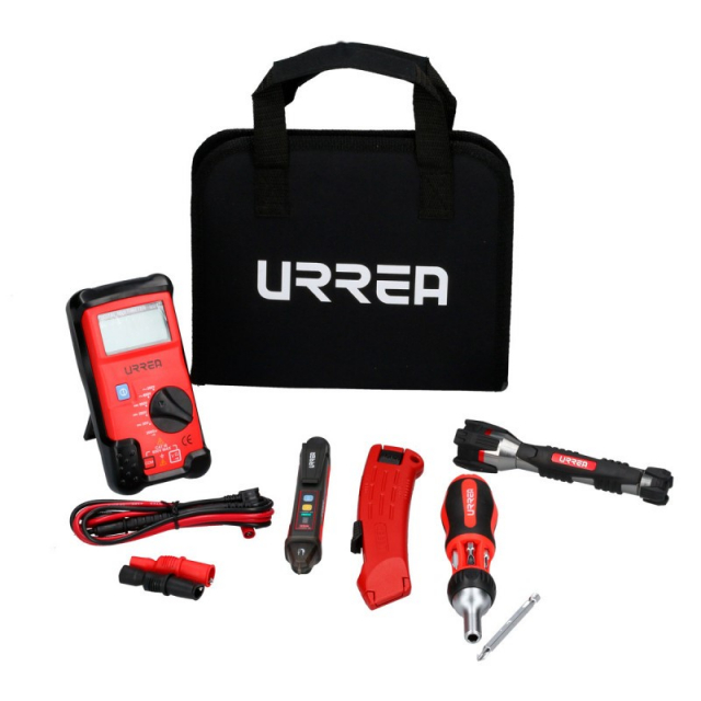Urrea JM6 Electronic Tool Set with Multi-Purpose Case