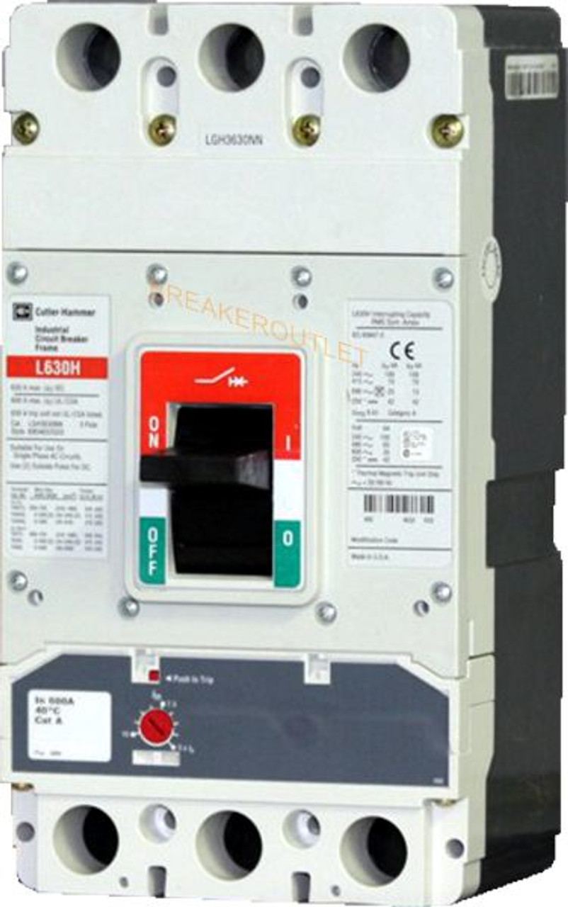 250 Amp LGH3250FAG Model L630H Thermal Magnetic Circuit Breaker