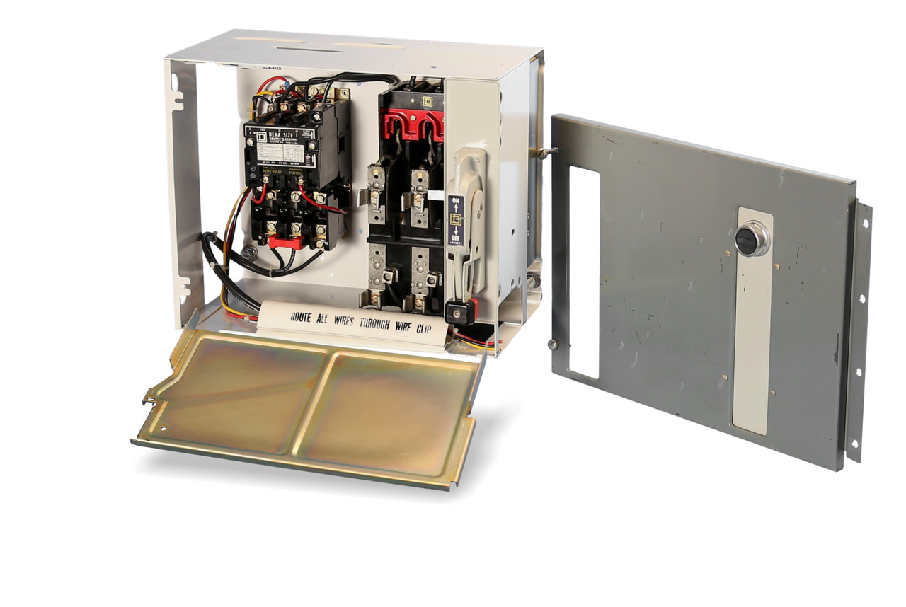 Square D Model 4 Size 1 Fusible MCC Motor Control Bucket Fused 12"