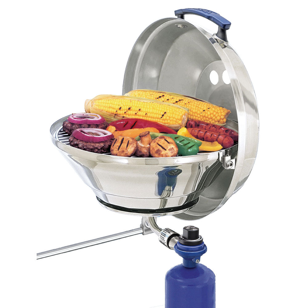 Magma Grills - Marine Kettle Gas Grill Original 15" with Hinged Lid (A10-205)
