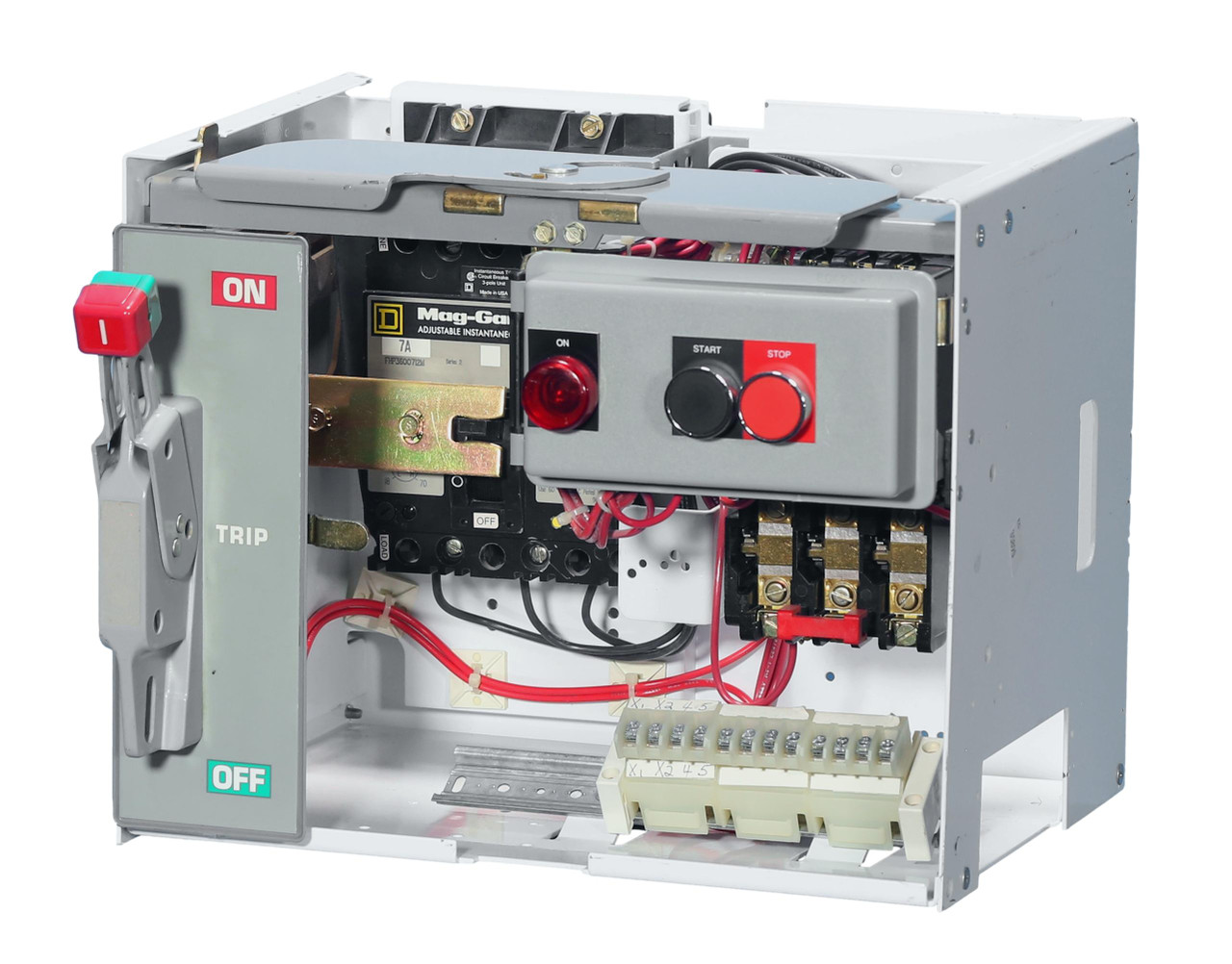 Square D Size-1 MCC Bucket Model-6 w/Mag-Gard Breaker