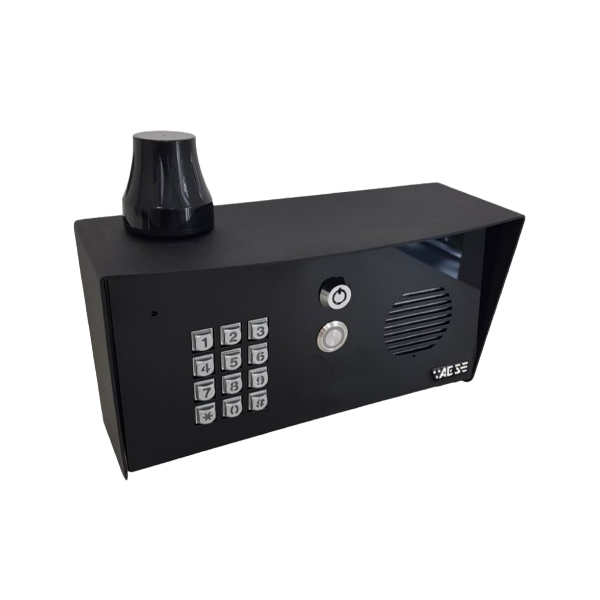 AES Global PRIME7-PBK-US 1 Button PRIME Pedestal with Keypad 4G