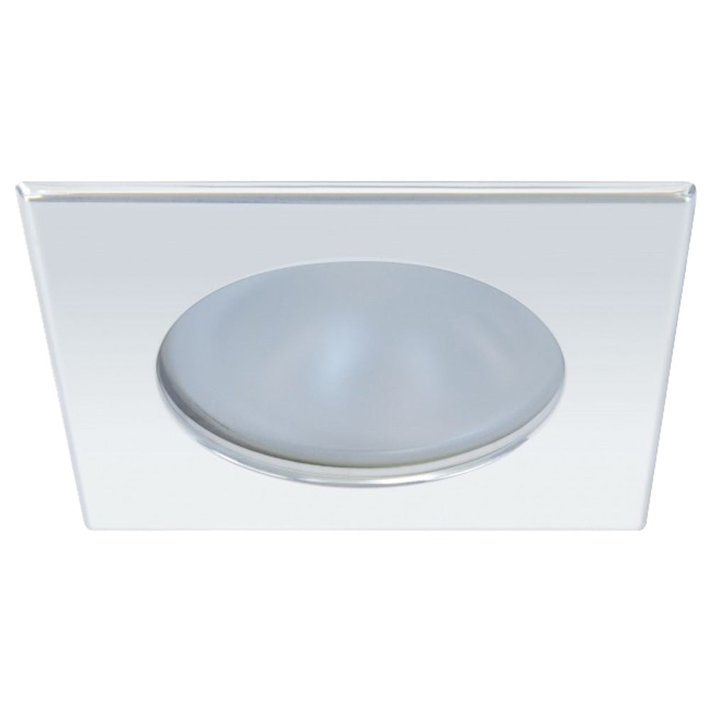 Quick Down Lights - Blake XP 6W Screw Mounted - Square Stainless Bezel - Daylight - LED (FAMP3022X11CA00)