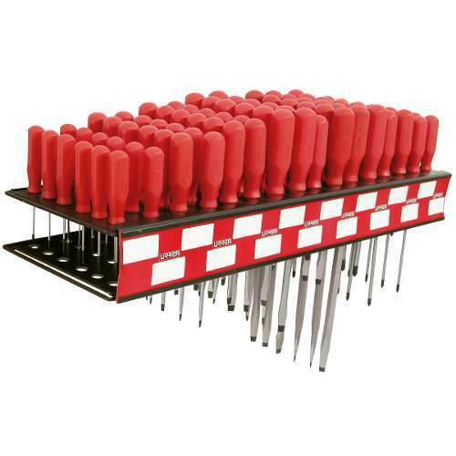 Urrea RAROJO96 Rack with 96 Handle Screwdrivers