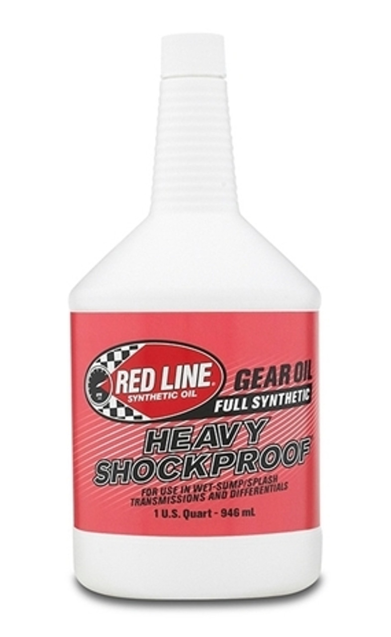 Redline Heavy Shock Proof Gear Oil 1 Quart 75W250 RED58204