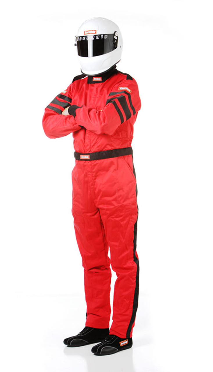 Racequip Red Suit Multi Layer Large 120015