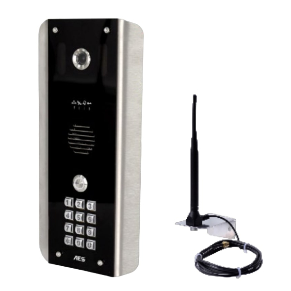 AES Global SNAP-ABK-US Architectural GSM and MMS Intercom with Keypad