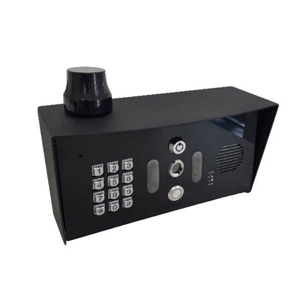 AES Global SNAP-PBK-US Imperial Pedestal GSM and MMS Intercom, Keypad