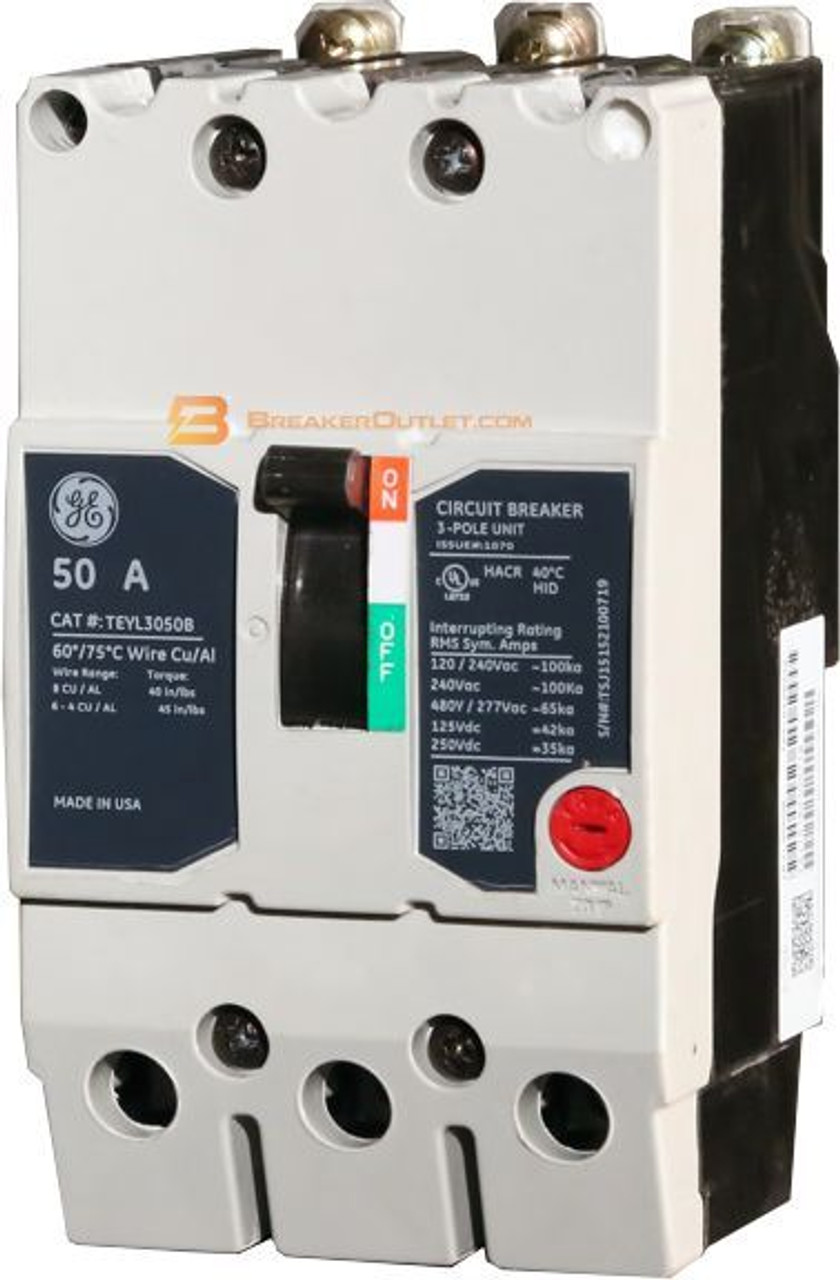 TEYL3040B 65k Bolt-on General Electric Circuit Breaker