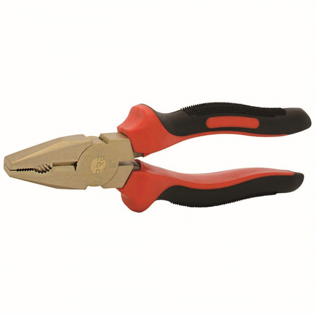 Urrea UH268 Bimaterial Handle Non-Sparking Plier, Universal