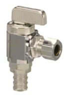 Viega 46002 3/8 inch PEX x 3/8 inch OD Angle Stop