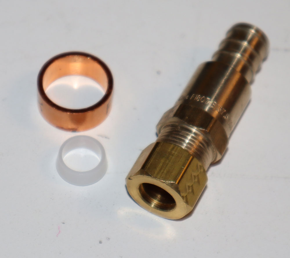 Viega 46331 1/2 inch PEX x 3/8 inch OD Lavatory Adapter