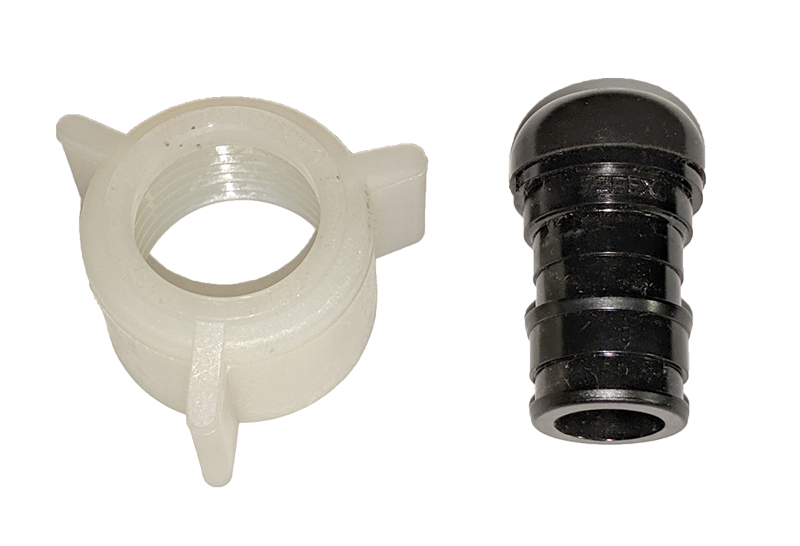 Zurn Expansion PEX 1/2 x 1/2 inch FPT Fixture Adapter with Swivel Nut QEPSFC33X