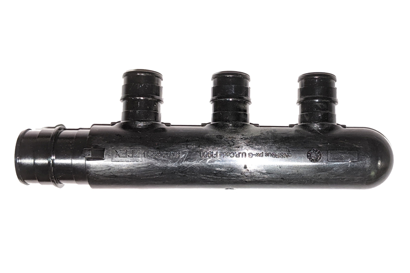 Zurn Expansion PEX 3/4 x 1/2 inch Multi-port Tee QEPMC43-3 Three 1/2 inch Outlets