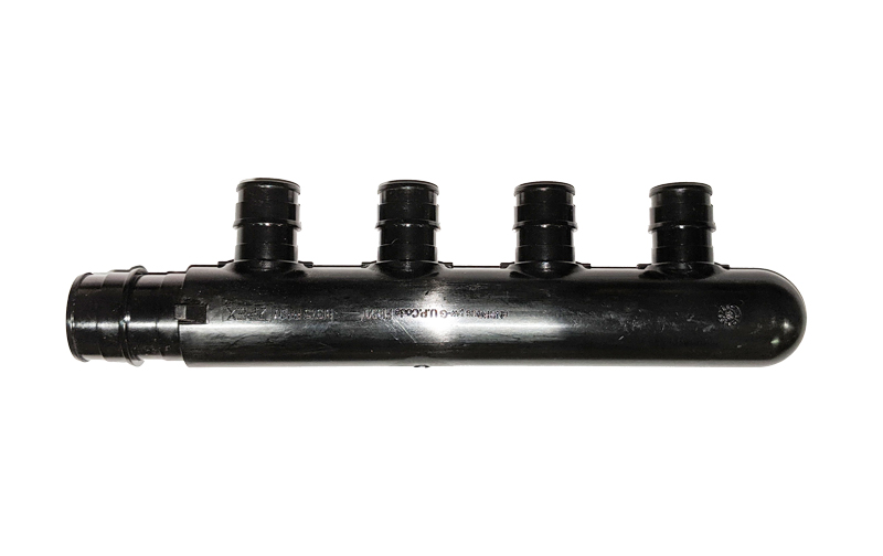 Zurn Expansion PEX 3/4 x 1/2 inch Multi-port Tee QEPMC43-4 Four 1/2 inch Outlets